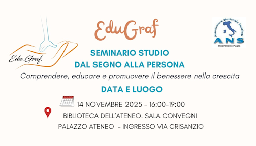Seminario Studio: dal Segno alla Persona